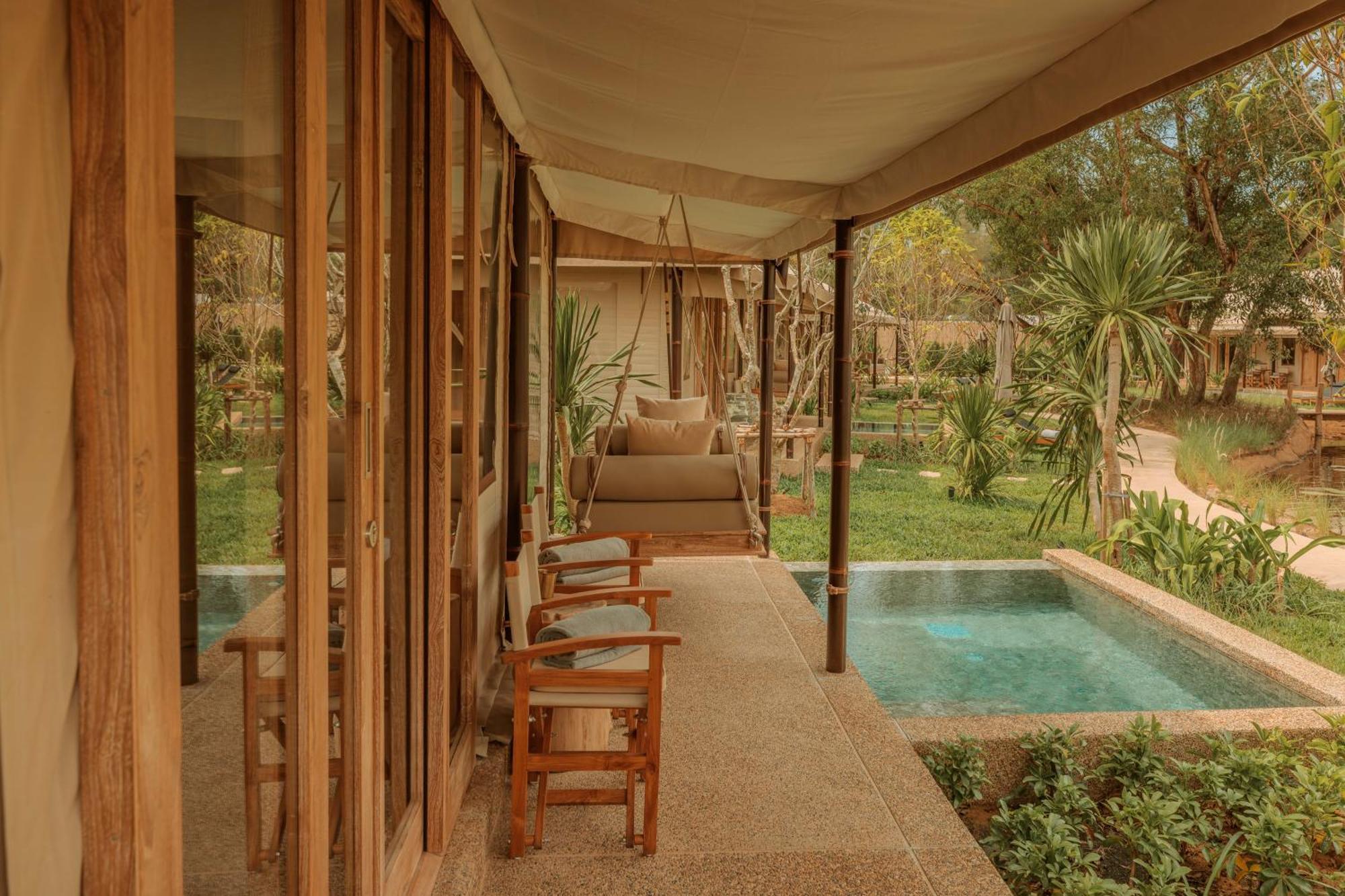 Twinpalms Tented Camp Phuket Pláž Exteriér fotografie