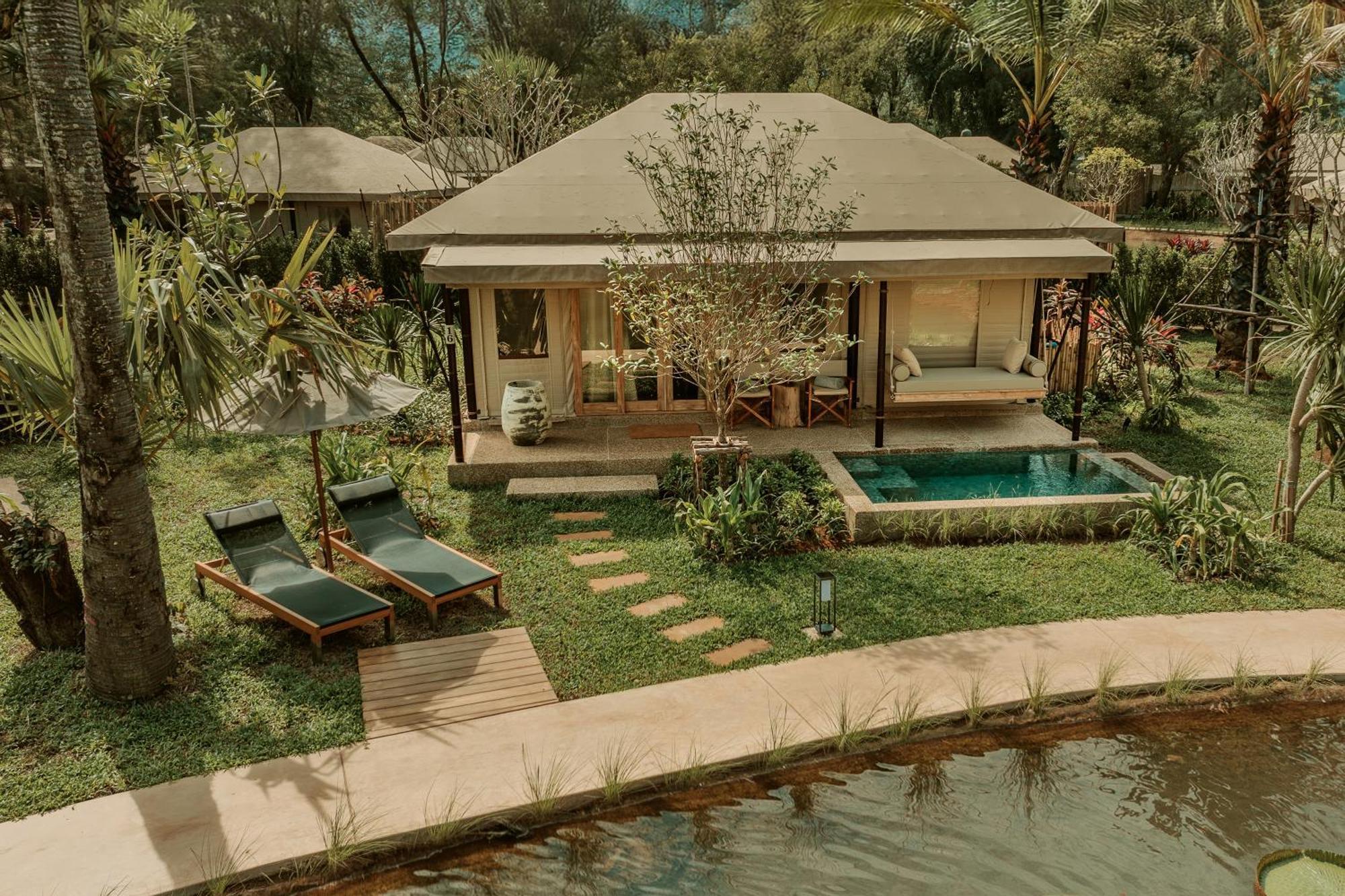 Twinpalms Tented Camp Phuket Pláž Exteriér fotografie