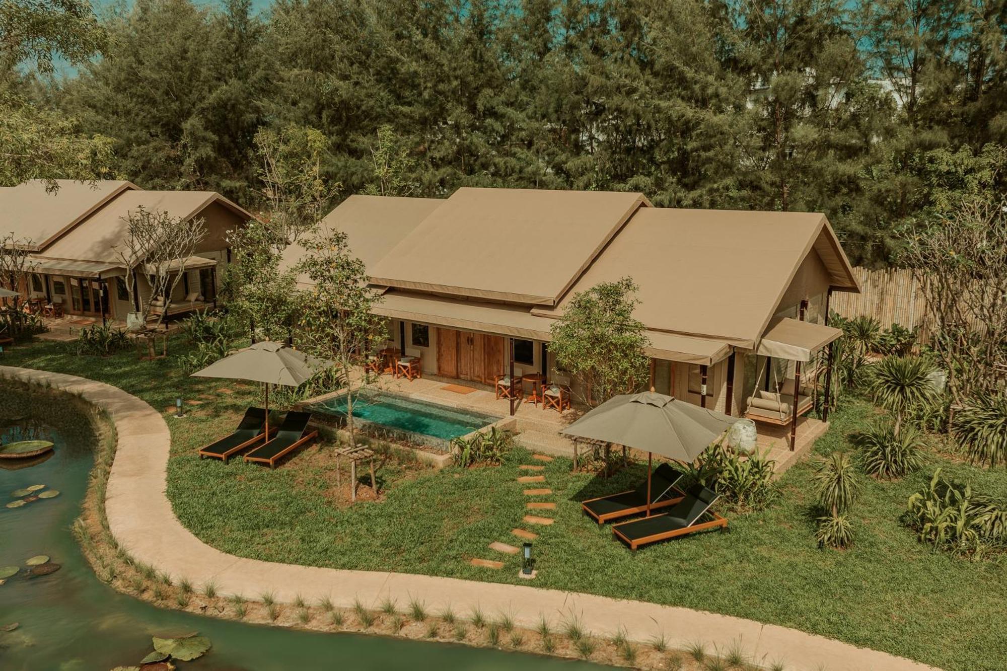 Twinpalms Tented Camp Phuket Pláž Exteriér fotografie